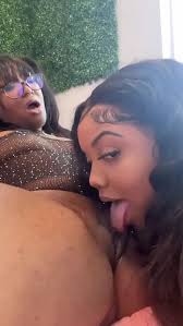 Real hot black lesbian sluts licking each others pussy jpg x Black lesbians licking pussy