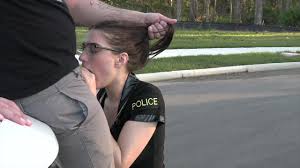 Policewoman charity bangs facialized in office interracial jpg x Police woman