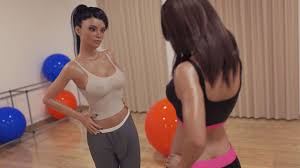 Sexy brunette works out and fucks a skinny boy jpg x Sexy gym