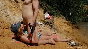 Students have sex on public beach jpg x Nude on public beach sex