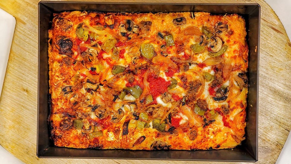 8Mileπ Detroit Style Pizza by null