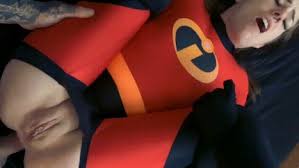 Incredible elastigirl showcases her hefty jugs and bushy gash incredibles cartoon sex jpg x Incredibles hentai