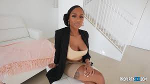Curvy ebony milf has all natural big black tits in her first fuck film jpg x Black milf