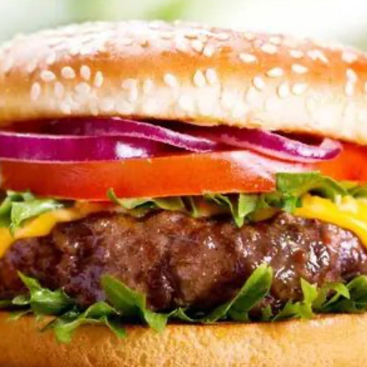 Lucky Chip Burger by null