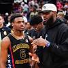 LeBron James' son Bronny drafted by dad's LA Lakers