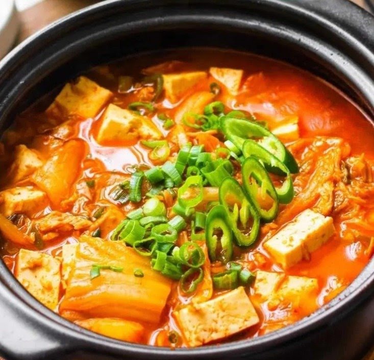 Traditional Korean Beef Soup by null