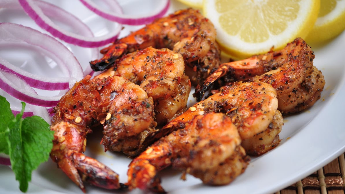 Naan n curry by null