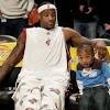 LeBron James jugará con su hijo Bronny en los Lakers