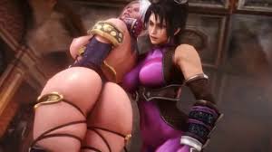 Futa ivy valentine whips taki until she cums soul calibur bondage hentai gif x Taki and ivy