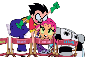 Teen titans go cartoon robin and starfire jpg x Starfire sex