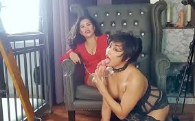 Asian dominatrix pegging submissive lover jpg x Asian mistress