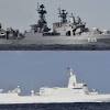 中国とロシアの艦艇、津軽海峡を同時に通過 接近する両国、日本の ...