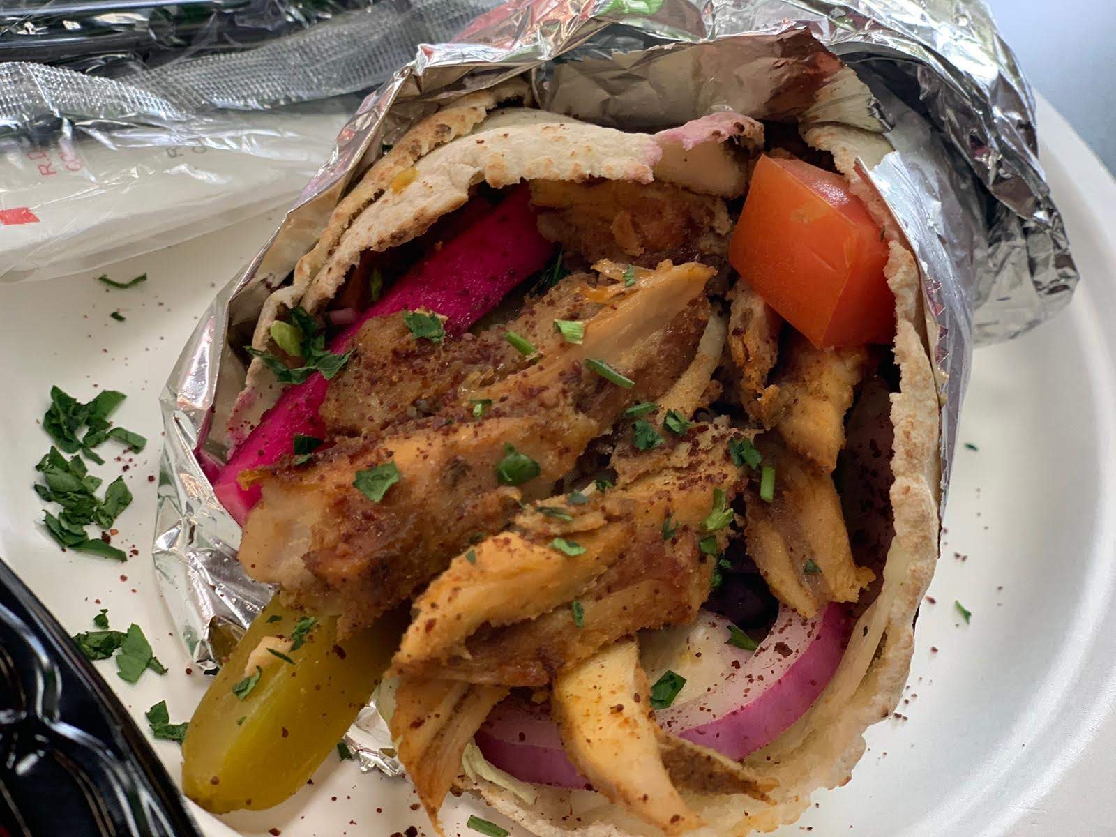 King Of Falafel & Shawarma Cart by null