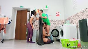 Stepmom stuck in washing machine jpg x In washing machine