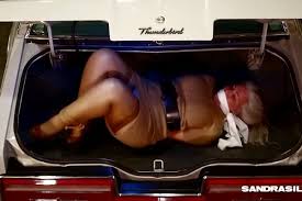 Kidnapped military girl bound in the trunk jpg x Trunk bondage