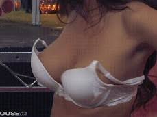 Big boobs bra removal gif x Remove bra