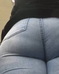 Amazing body brunette babe big ass in jeans and thong jpg x Fat ass in jeans