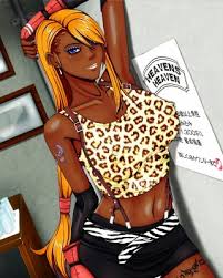Sexy black darkskin ebony thick bodied hentai anime girls jpg x Thick girl hentai