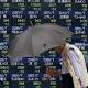 Sterling firms, Asian stocks wobble ahead of Brexit vote 