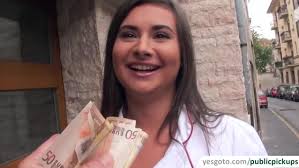 Russian girl suck and fuck for money public agent parody jpg x Russian money public