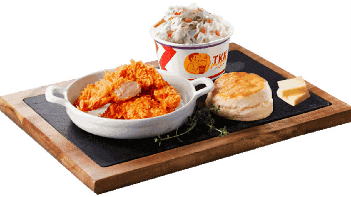 Kung Fu Tea X TKK Chicken by null