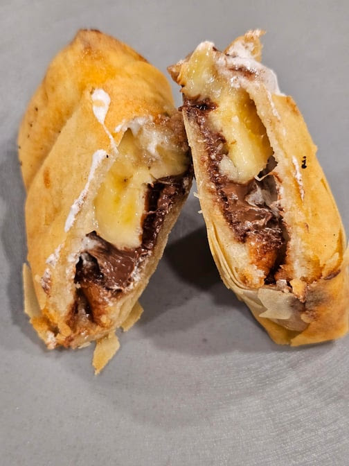 Rolled Up Gourmet Egg Rolls by null