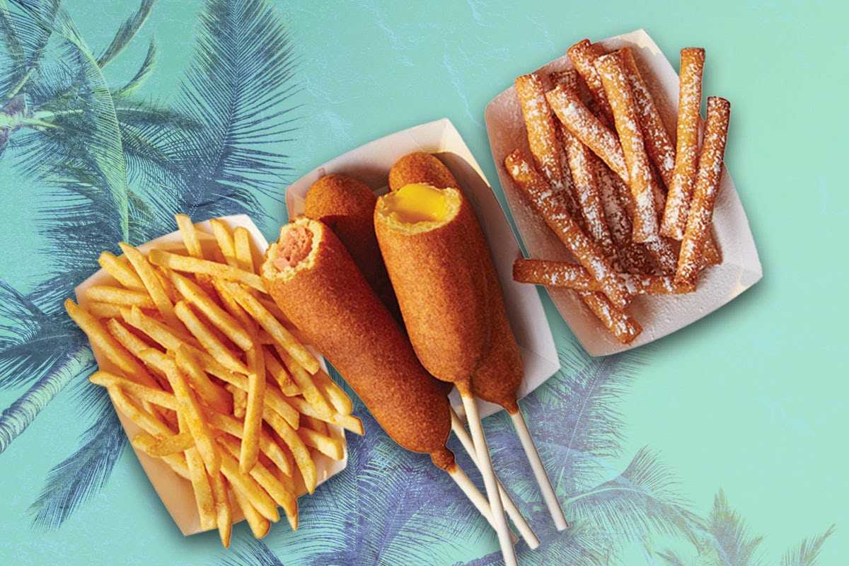 Hot Dog on a Stick by null