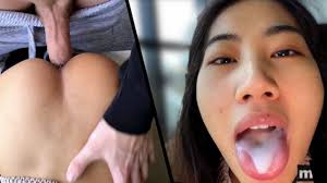 Big tits asian slut blowjob cum swallows in car nila jpg x Asian blowjob cum swallow