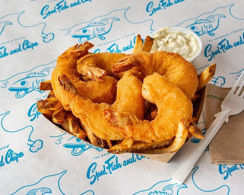 Alki Spud Fish & Chips by null