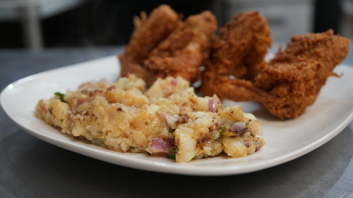 Heavenly Chicken & Waffles by null