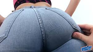 Fuck fat ass girl in ripped jeans jpg x Fat ass in jeans