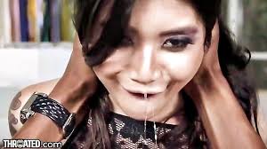 Facials big black cock in petite asian teen mouth jpg x Asian black cum in mouth