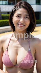 超熟女おばさん画像掲示板|AI美女AI広場 熟女シリーズ 50歳には見えない美魔女の使用画像｜AI広場