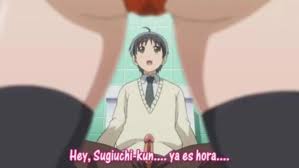 Watch fuck in the bathroom with horny brunette full on anime hentai anime porn spankbang jpg x Hentai bathroom
