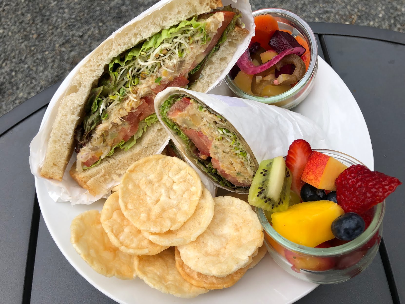 Mrs. Winston's - L.A.'s Best Salad & Juice Bar - Water Garden (California Certified Green Business) by null