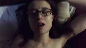 Rough facefuck and cum on face of a young busty brunette in glasses pov jpg x Petite teen glasses pov