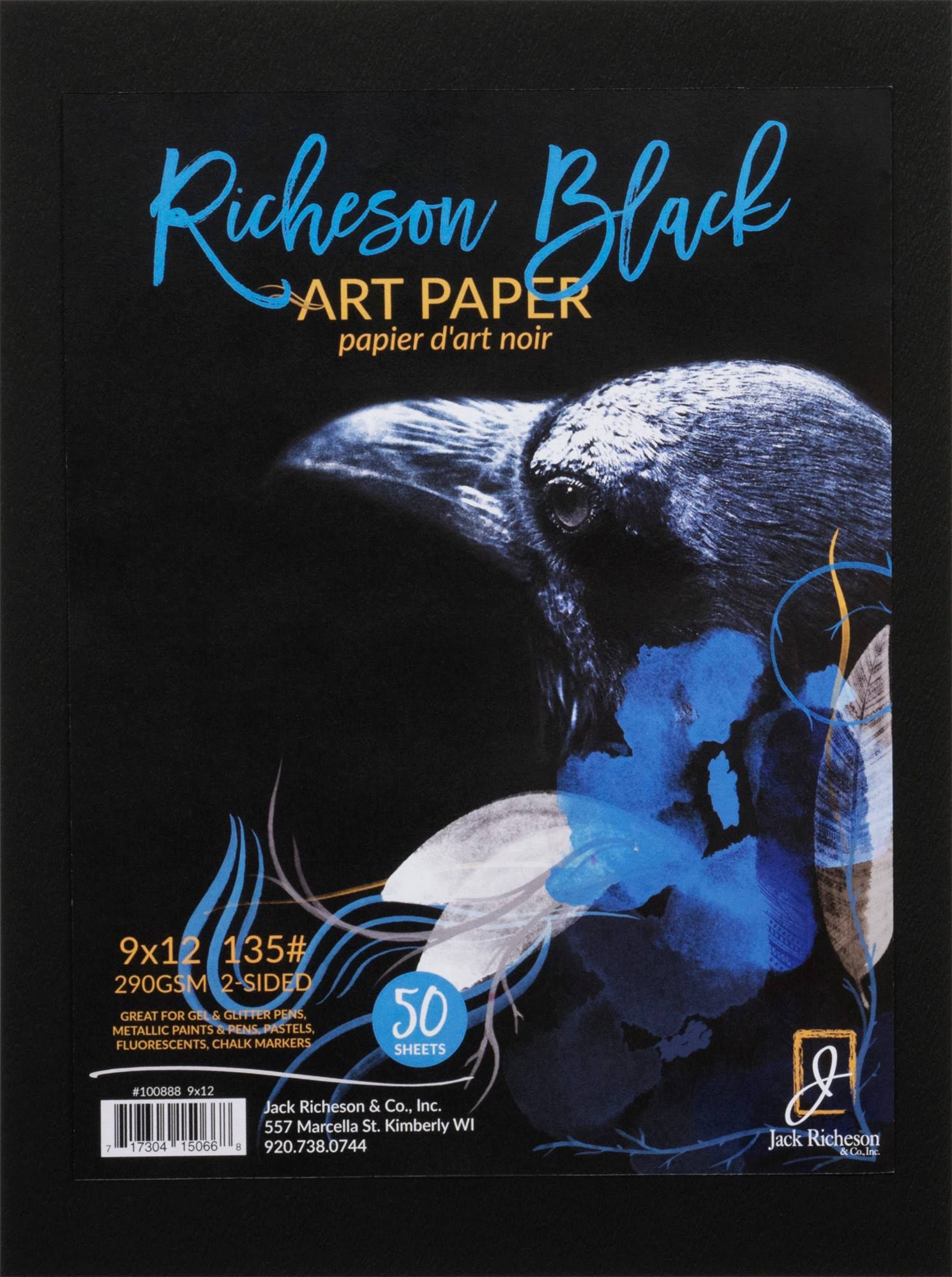 Jack Richeson 88 lb Watercolor Paper, 6 x 9 in, 50 Sheets