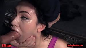 Cum in throat gagging while trying to deepthroat big cock jpg x Chokes on dick