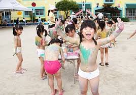 幼稚園　ボディーペイント|ボディーペインティング | 明浄保育園