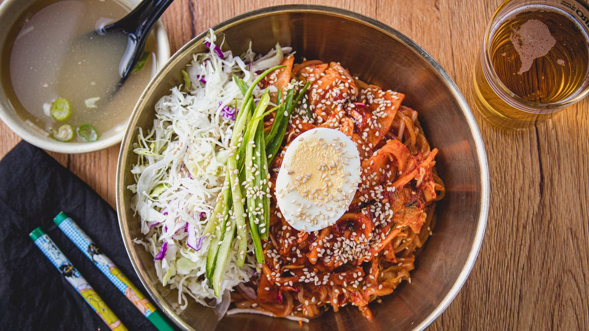 Myung Dong Kyoja (MDK Noodles) by null