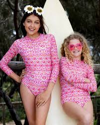 tween girls swimsuit |Hot Pink Ruffle Bikini for Tween Girls – Stella Cove