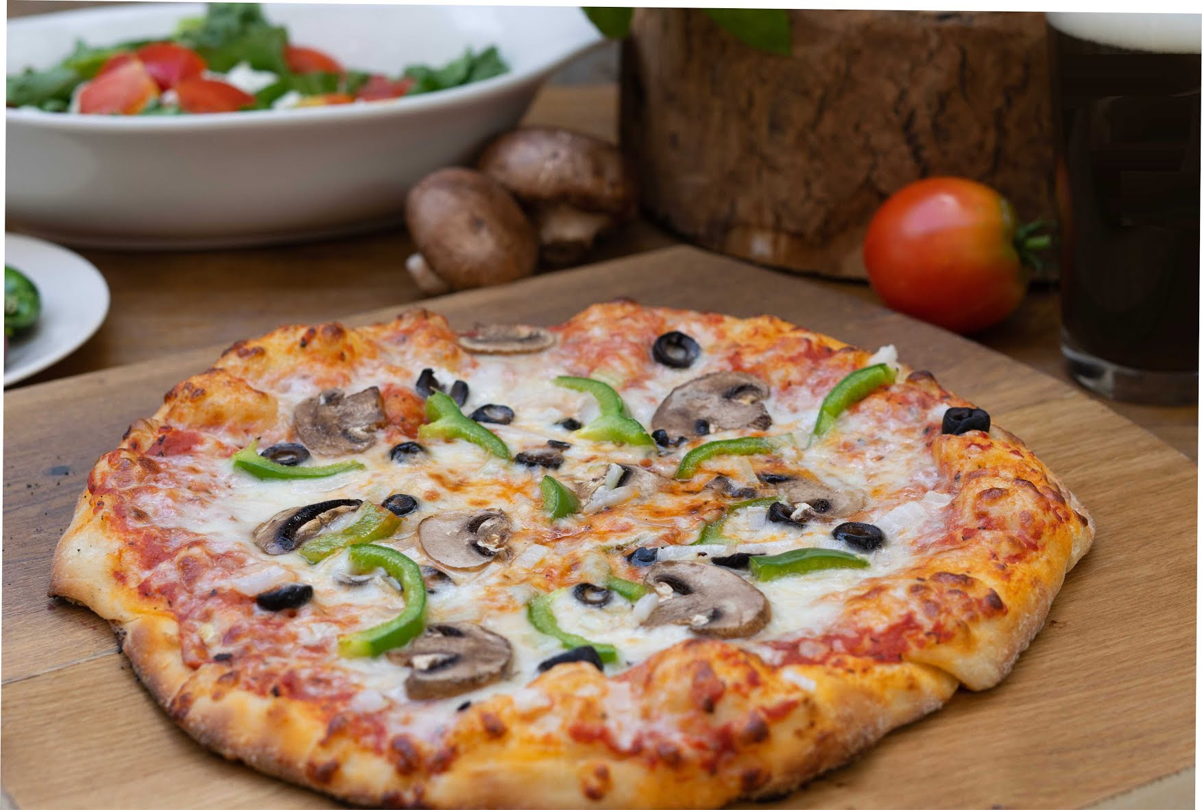 Fired Pizzas by null