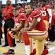 Colin Kaepernick continues anthem protest; other 49ers, Rams join 