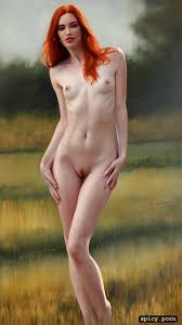 Appetizing redhead with small tits masturbates with the faucet jpg x Redhead tiny tits