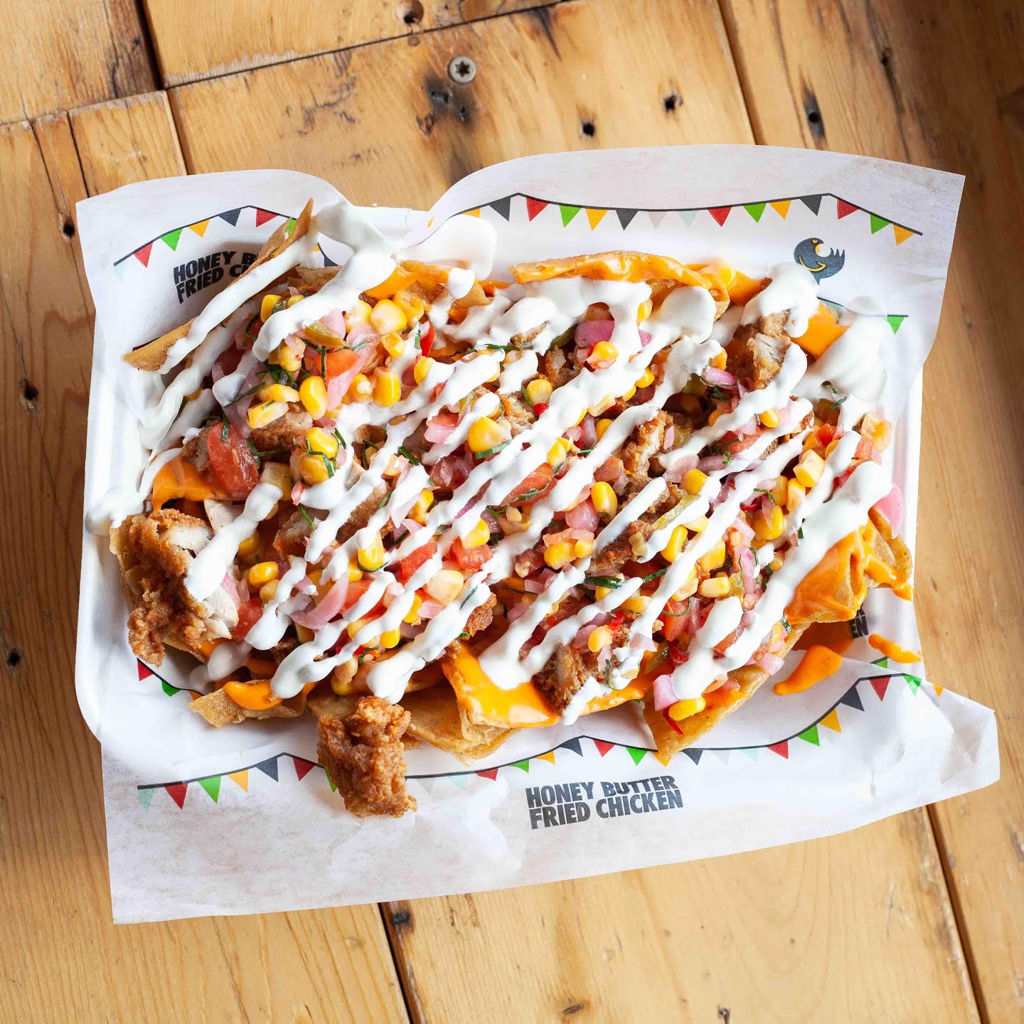 Honey Butter Fried Chicken by null