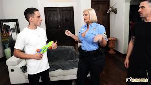 Busty and big ass officer is seduced prisoners bbc jpg x Officer big