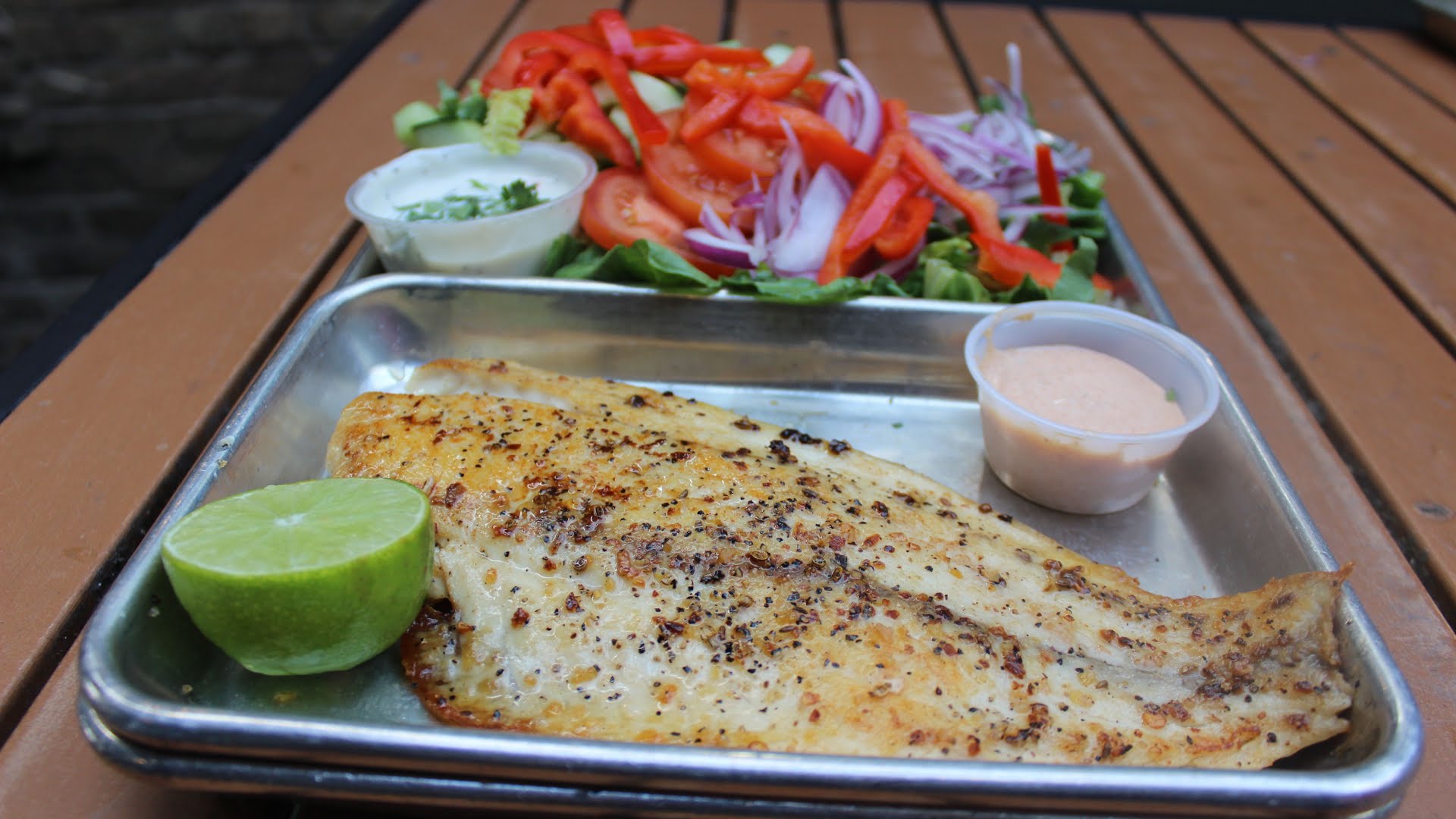 Turf N' Surf Po Boy by null