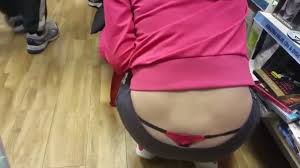 I saw a mom in a thong in the kitchen and wanted sex with her big ass in anal jpg x Mom in thong