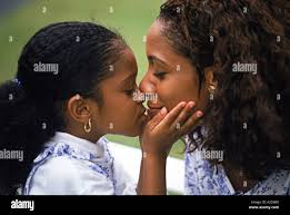 moter daughter oiss|Mother Daughter Kissing Park Stock Photo 230619544 | Shutterstock