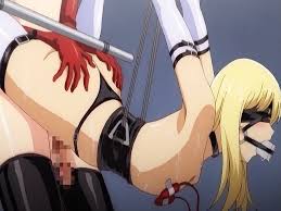 Helpless anime girl is tied up and tortured in adult cartoon jpg x Anime tied